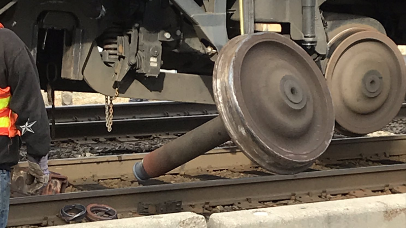 wheel comes off commuter