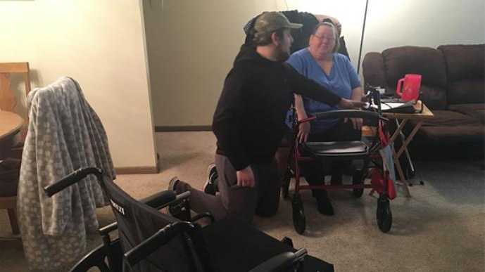 Cedar Rapids woman gifted new wheelchair after original was stolen