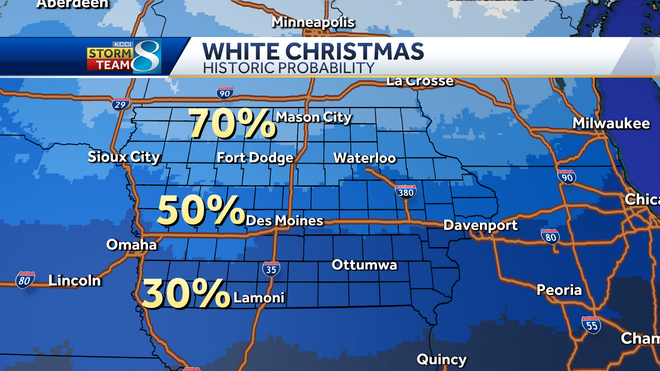 White Christmas in Iowa