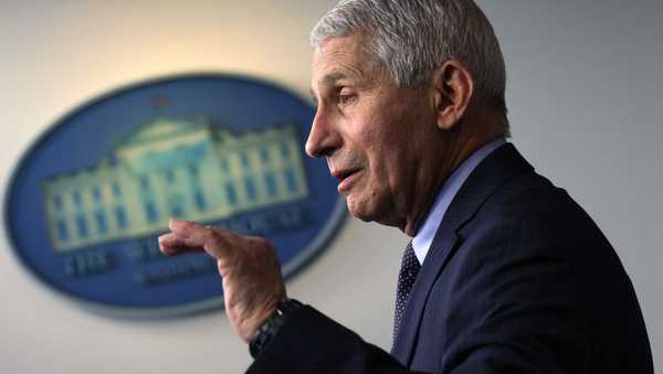 Director of the National Institute of Allergy and Infectious Diseases Dr. Anthony Fauci speaks during a White House press briefing, conducted by White House Press Secretary Jen Psaki, at the James Brady Press Briefing Room of the White House Jan. 21, 2021 in Washington.