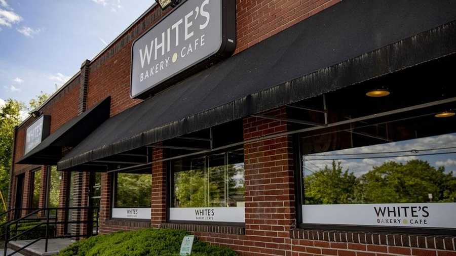 White's Bakery on Pearl Street in Brockton, Massachusetts. (Alyssa Stone, The Enterprise)