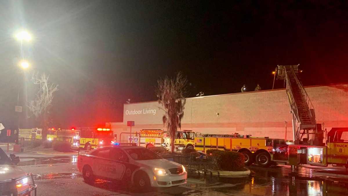 OVERNIGHT: Chatham County Walmart evacuated following rooftop fire