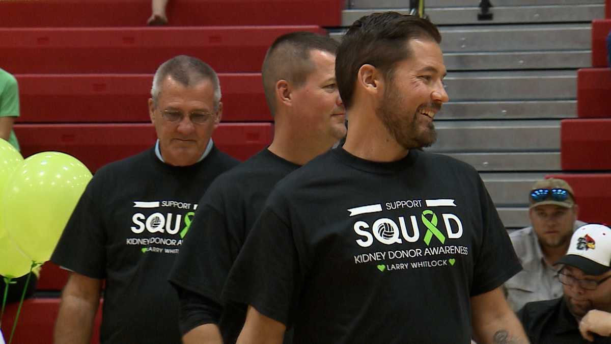 Southern Indiana native honored by Taylor County volleyball with kidney ...