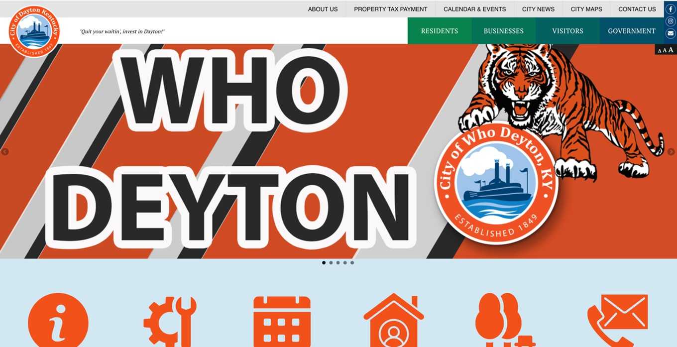 Dayton, Kentucky Once Again Renamed 'Who Deyton' in Honor of Bengals AFC  Championship Run, Northern Kentucky News, Cincinnati