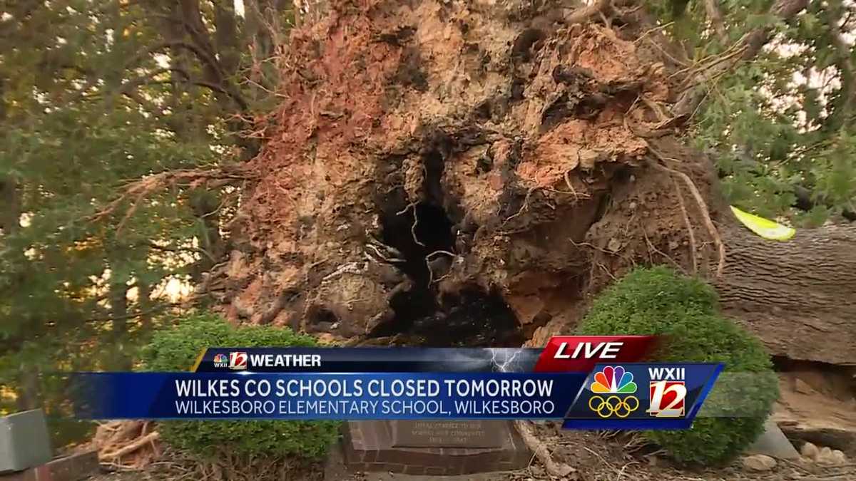 NWS confirms EF1 touched down in Wilkes County