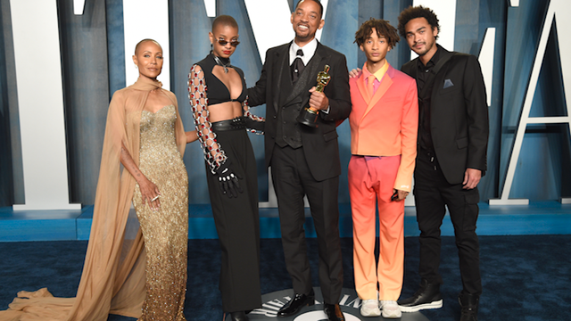 Will Smith dances with family, celebrates Oscar win after shocking slap - Vimarsana News