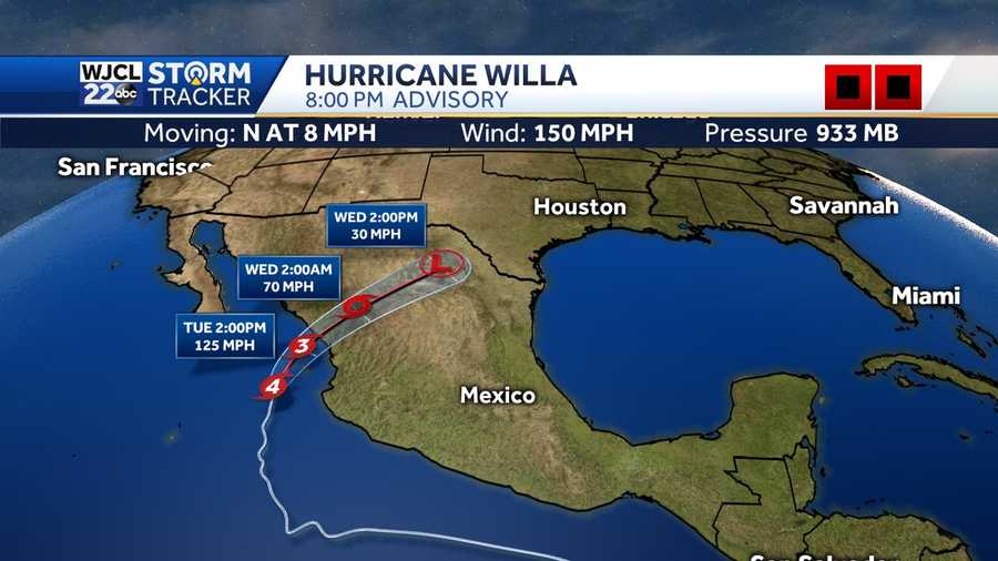 Weather Blog: Hurricane Willa set to weaken, send remnants across the ...