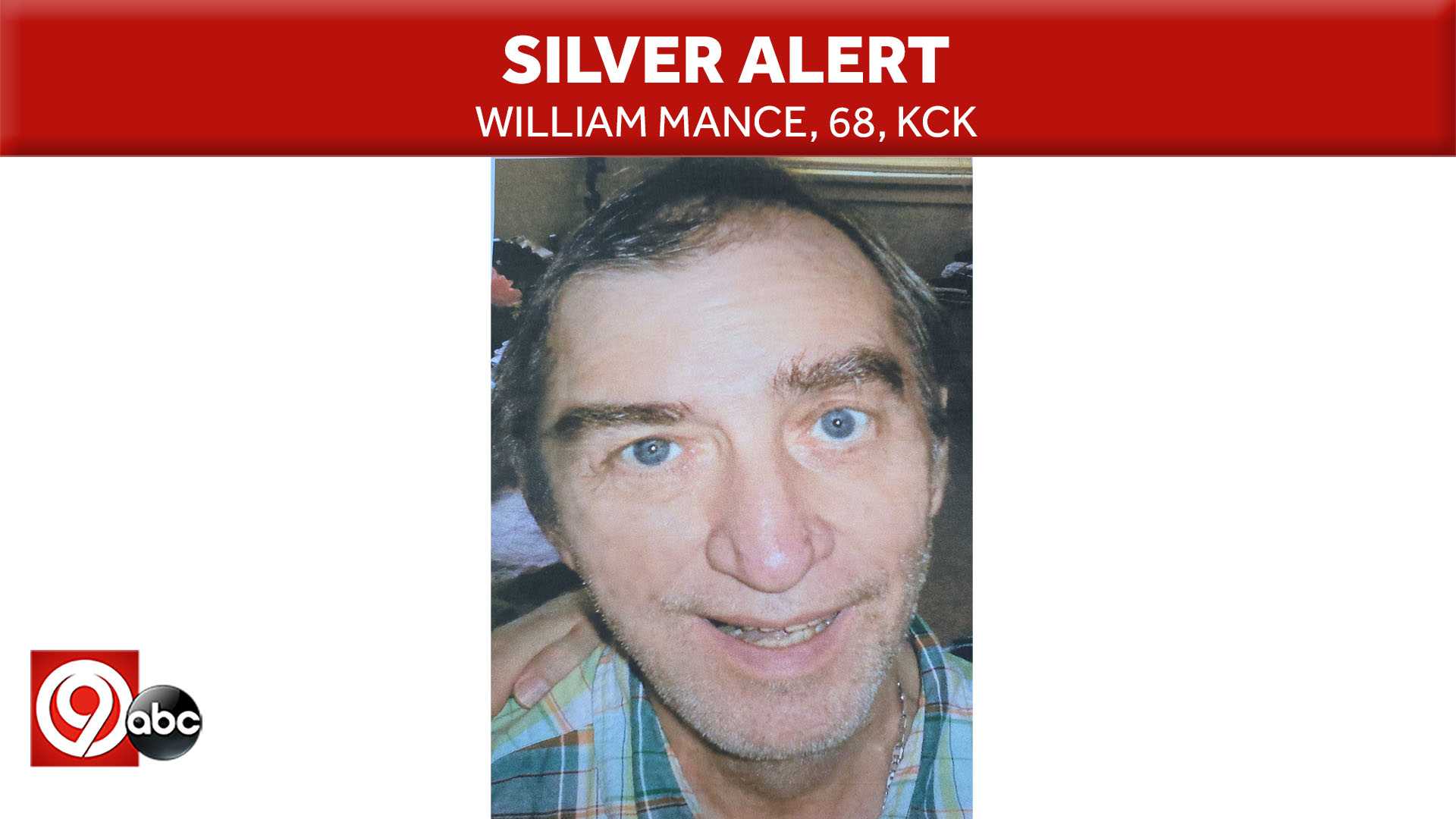 Silver Alert Canceled For 68-year-old KCK Man