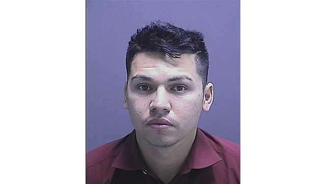 William Lemus Gonzalez, 27, of Deep Run Parkway, is charged with sexual solicitation of a minor, attempted motor vehicle theft, attempted escape, second-degree assault and resisting arrest. 