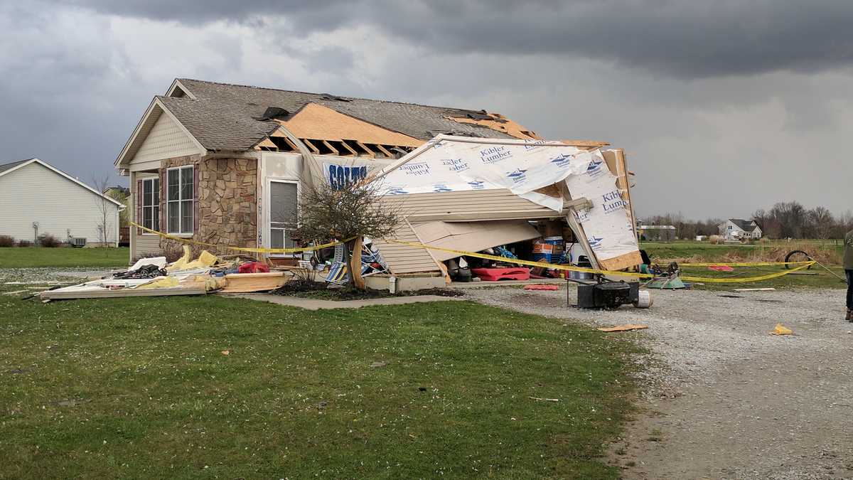 PHOTOS: Quick storm in Williamsburg Twp. leaves heavy damage