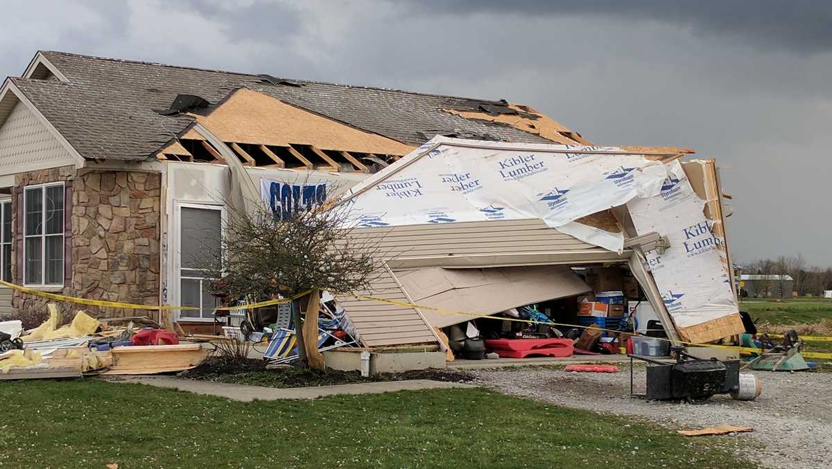 PHOTOS: Quick storm in Williamsburg Twp. leaves heavy damage