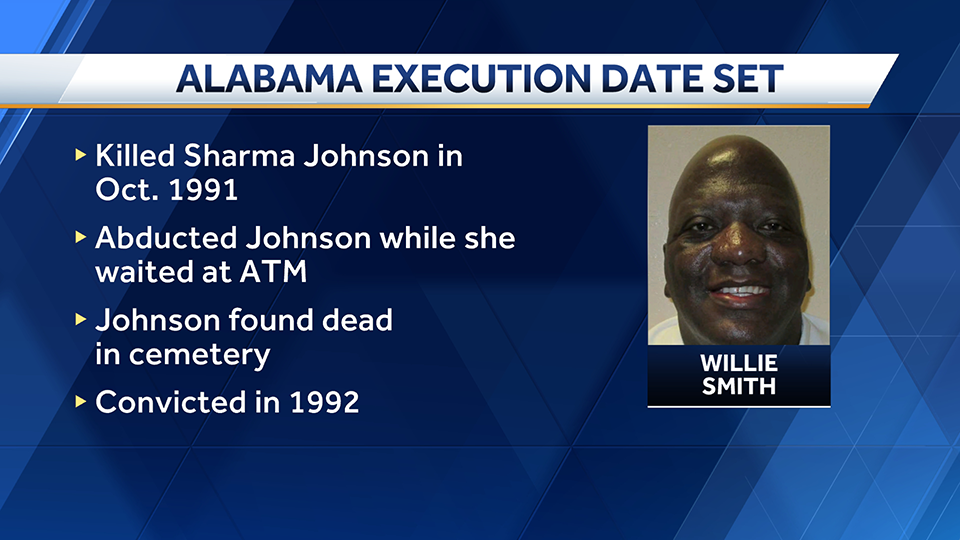 Alabama Sets Execution Date For Man Convicted In 1991 Killing In Birmingham