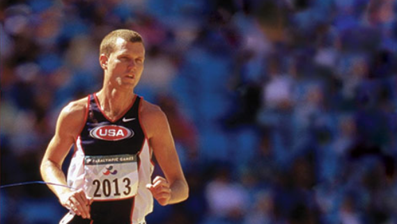 Blind runner's inspirational induction into the Georgia Sports Hall of Fame