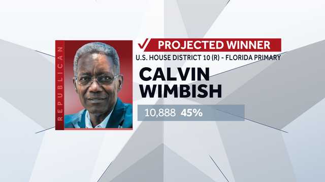 Calvin Wimbish wins Florida U.S. House District 10 GOP primary - Vimarsana News