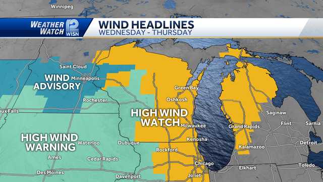 Impact Day: High wind watch issued for Wednesday night - Vimarsana News