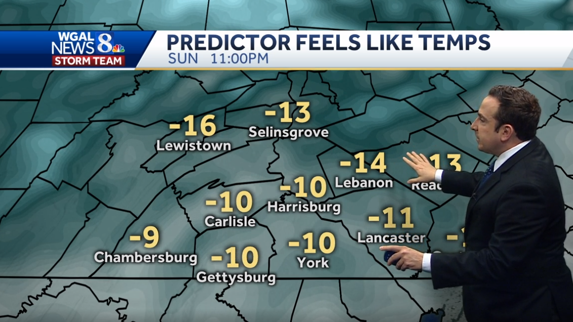Dangerous Wind Chills Tonight & Early Monday