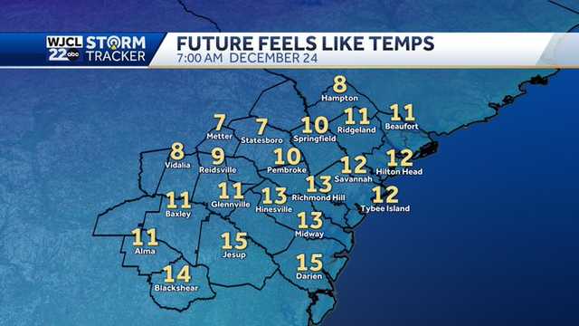 Savannah: Cold blast to send temperatures diving below freezing - Vimarsana News