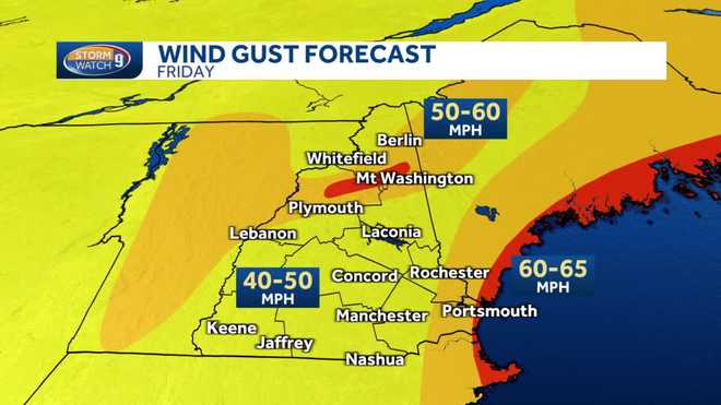 wind gust forecast