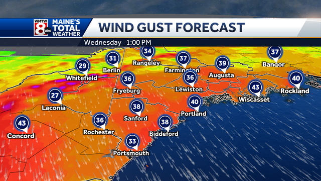 Strong winds continue as nor'easter moves out of Maine - Vimarsana News