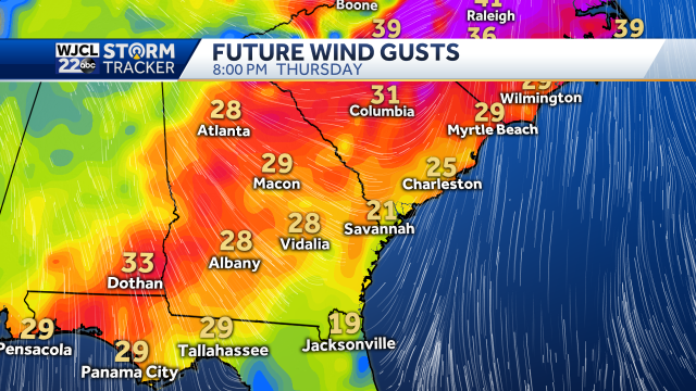 Big temperature drop coming for Coastal Georgia, the Lowcountry