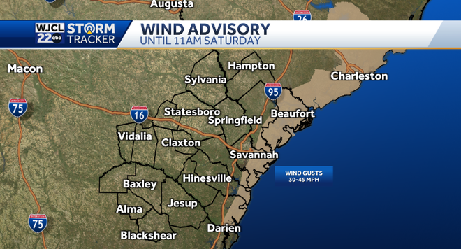 Wet and windy start to the holiday weekend