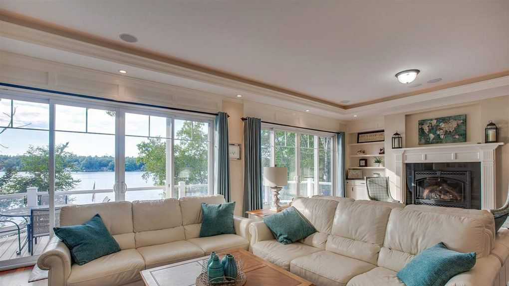 Mansion Monday Bright, spacious lakefront home in Windham