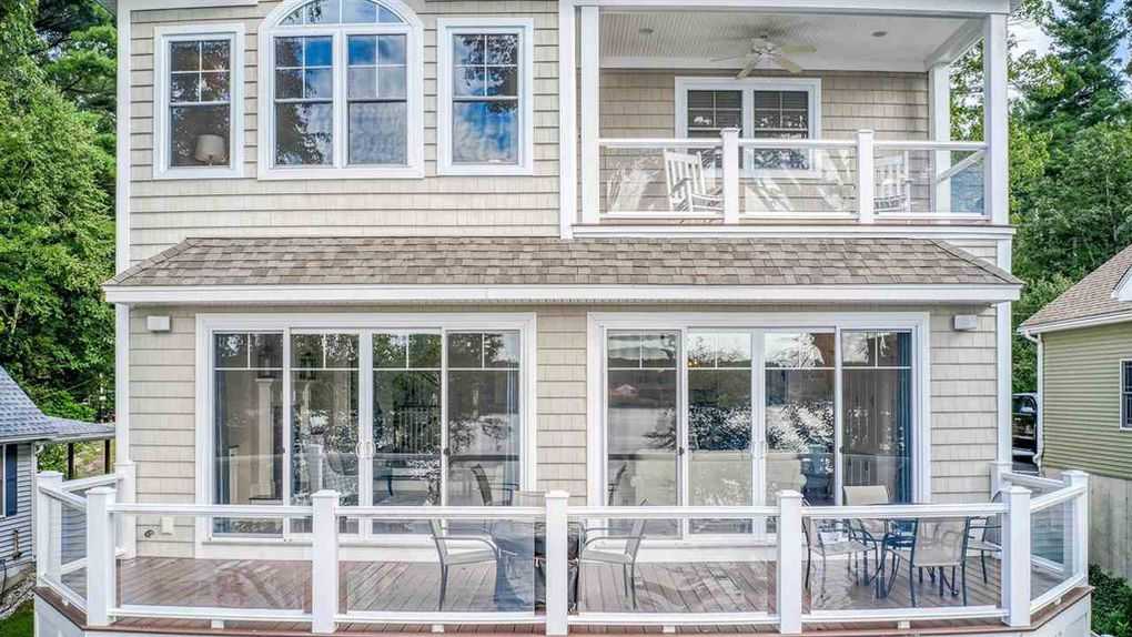 Mansion Monday Bright, spacious lakefront home in Windham