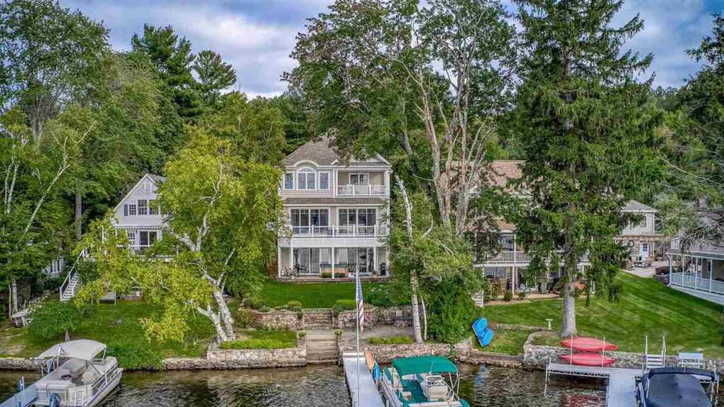 Mansion Monday Bright, spacious lakefront home in Windham