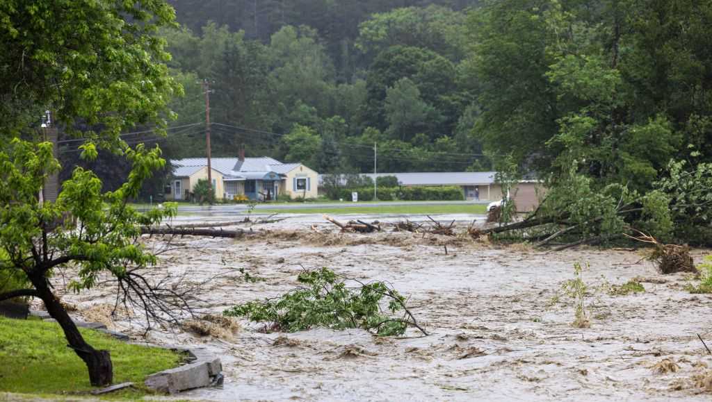 Vermont flooding photos See images from across the state