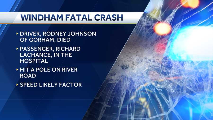 Maine man killed in Windham crash