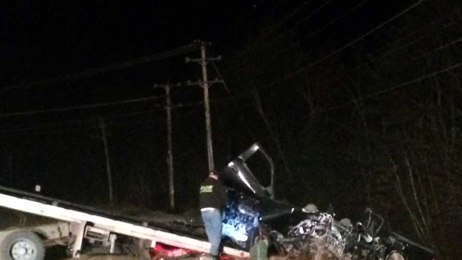 One killed, three hurt in Windham crash