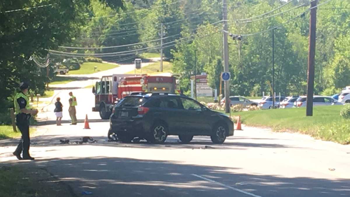 Crash involving motorcycle, car shuts down Route 28 in Windham for hours
