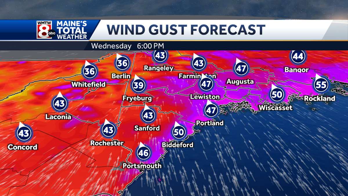 High Wind Warning and Heavy Rain