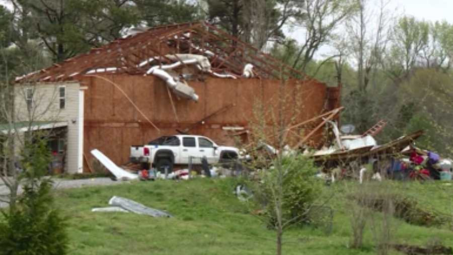 Tornadoes confirmed in three Alabama counties on March 31st