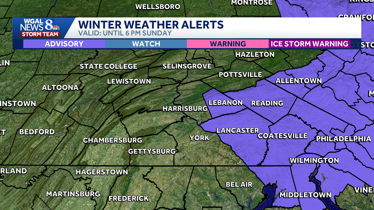 Winter Weather Advisory in effect; Impact Night tonight for expected icy roads