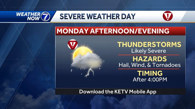 Omaha weather: Another round of storms Friday night, severe potential ...