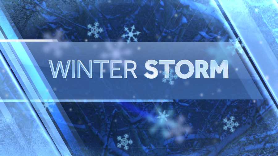 Winter Storm Warning issued