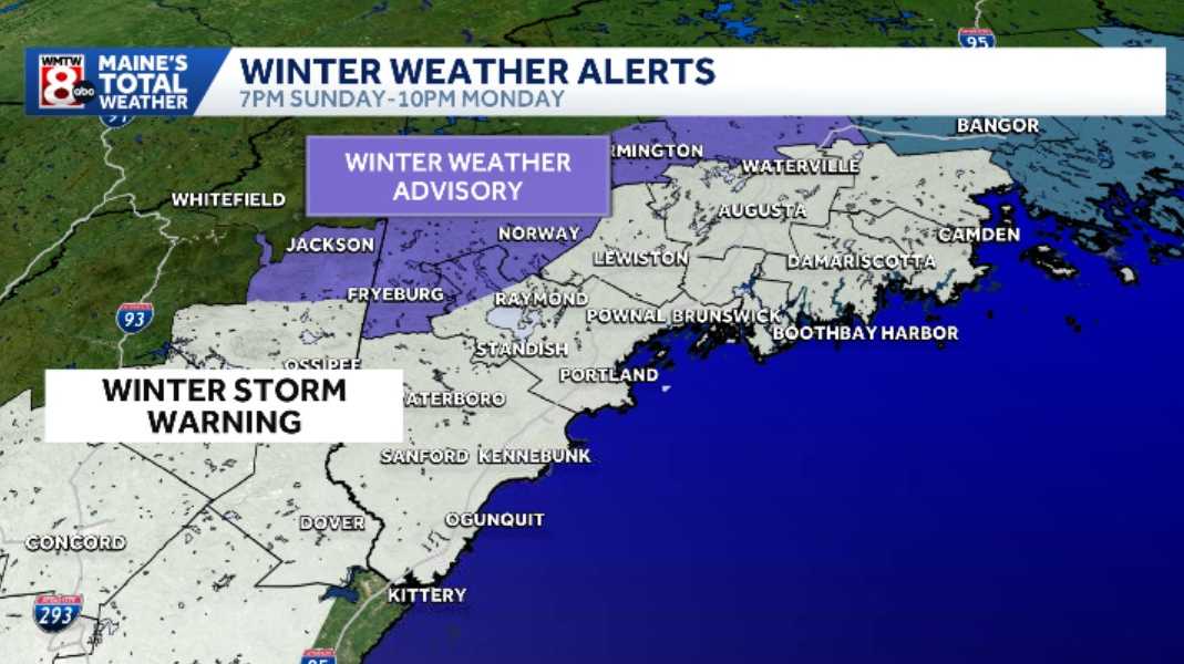 Winter Storm Warning in effect ahead of Nor'easter