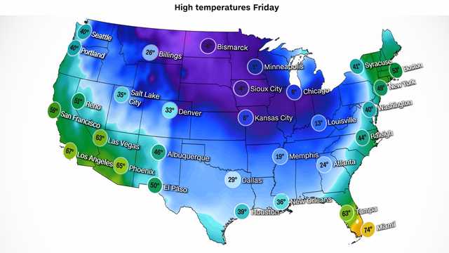 First week of winter bringing snow and bitter cold in US - Vimarsana News