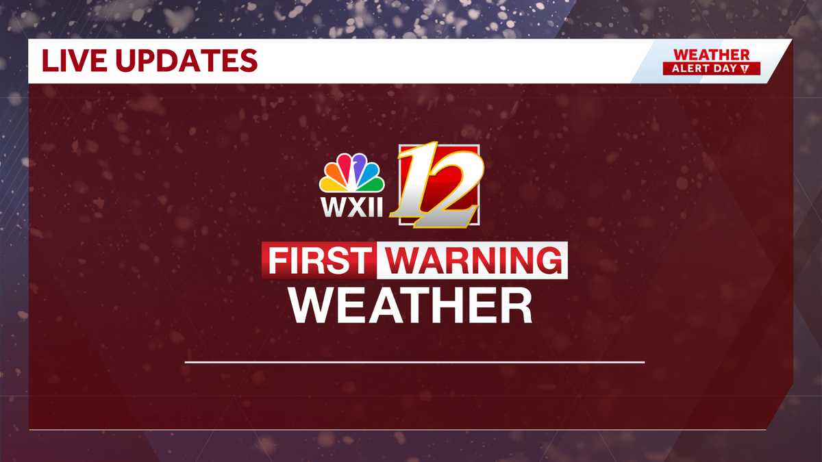 Live Updates: Major North Carolina winter storm Jan. 24-25 - WXII