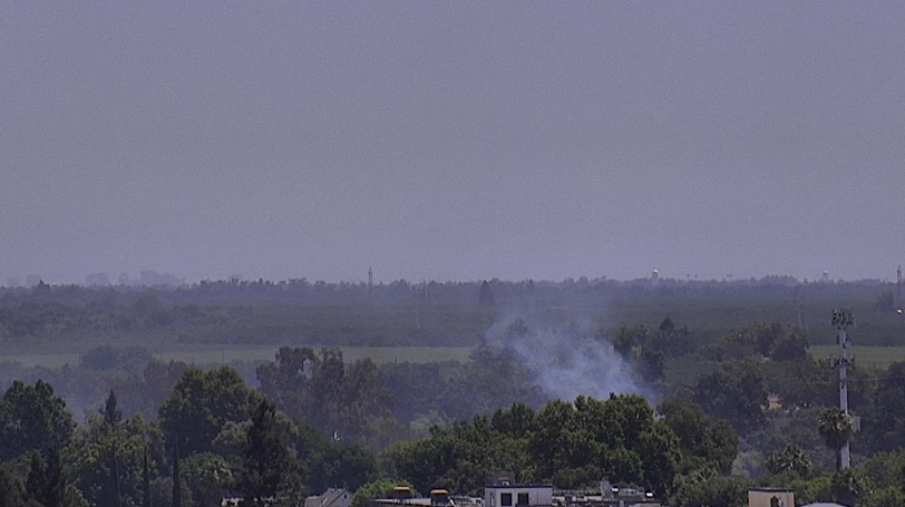 Crews respond to vegetation fire in Winters