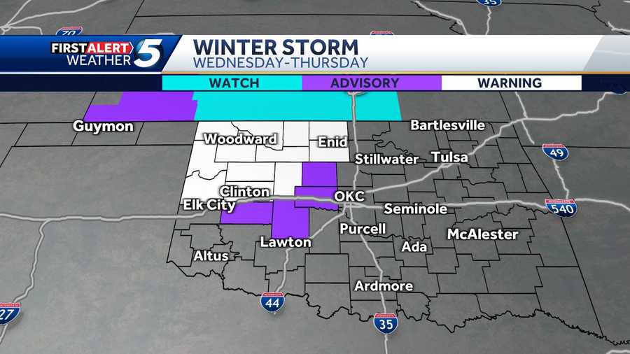 Winter Storm Warning issued for parts of northwestern