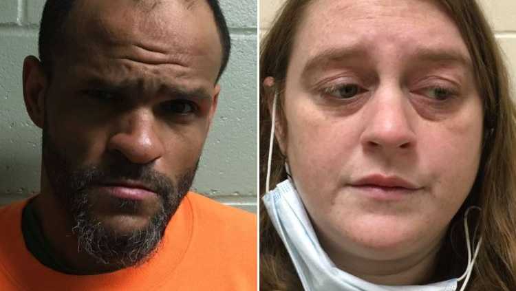 Shane Lemont, 41, and Kristin Crowley, 35, are charged with armed robbery
