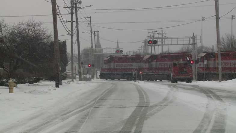 Train strikes pedestrian in Waukesha