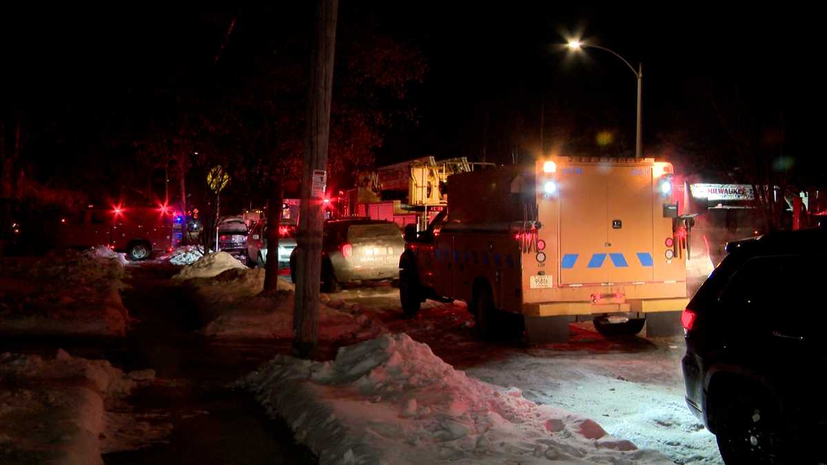 One person taken to the hospital after Sunday Milwaukee apartment ...