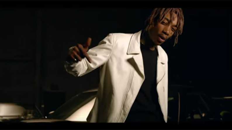 Wiz Khalifa in the video for "See You Again."