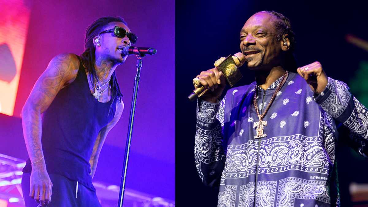 Snoop Dogg and Wiz Khalifa at Star Lake: July 18, 2023