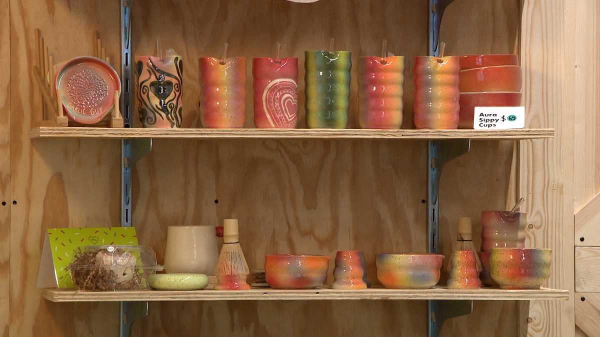 Colorful Louisville pottery studio Loopy Dough has space to learn hands-on hobby