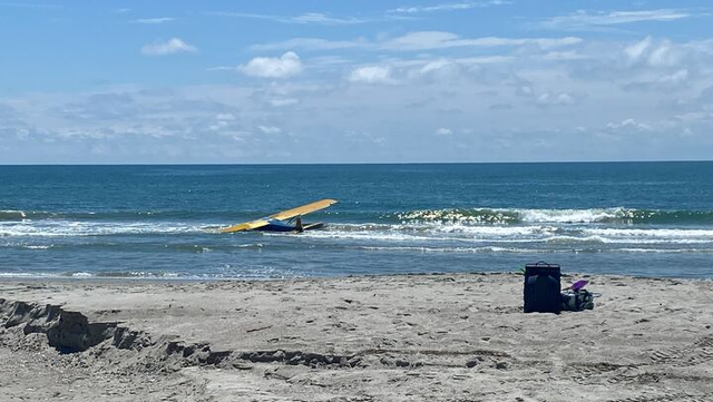 Myrtle Beach Banner plane landed in ocean