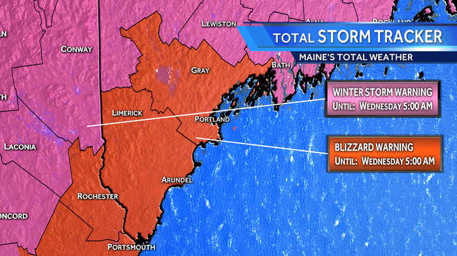Blizzard warning issued ahead of powerful nor'easter